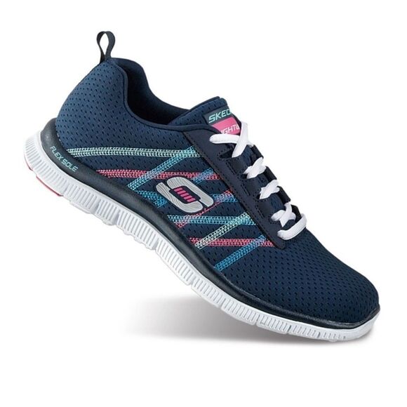 Skechers Flex Appeal Something Fun Women's Cross-Trainers Sz 9 - Picture 1 of 10
